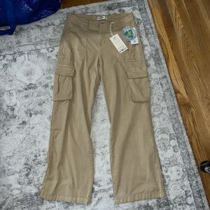 Khaki cargo pants